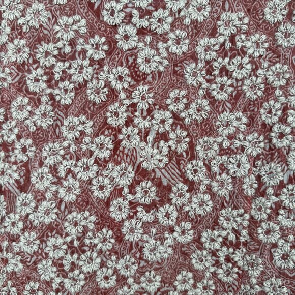 Koko Marianne Kooimans Italian Embroidery on Silk Button Cardigan Size 1/US 2/4 - Picture 7 of 14